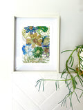 fine art print . grow me a garden