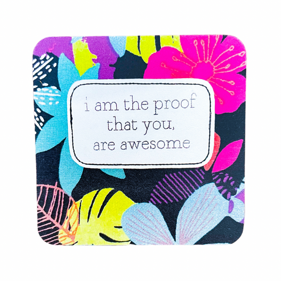 affirmation card . you are awesome